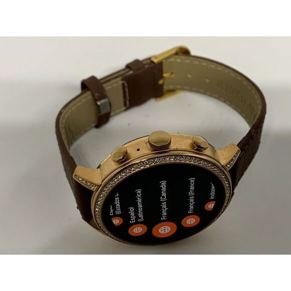 Fossil Gen 4 Authentic Digital Dial Smart Watch Custom Band FTW6011 ZA786 - Picture 8 of 12